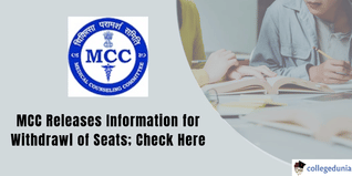 NEET PG Counselling 2024: MCC Releases Information on Seat Withdrawl